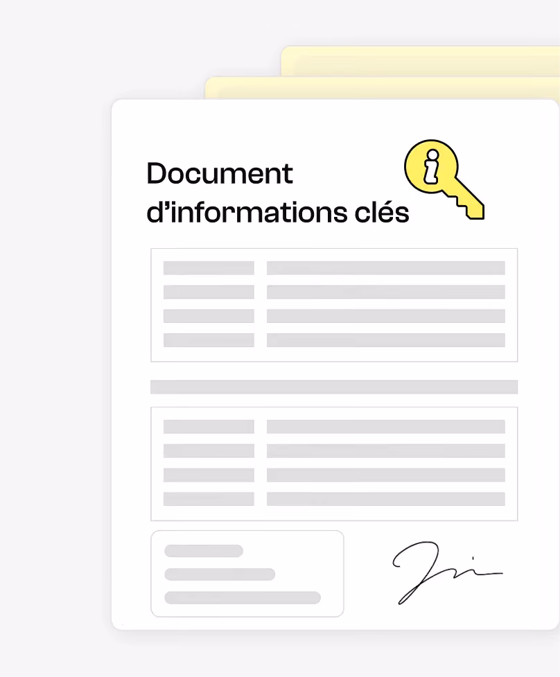 Documents d'informations clés