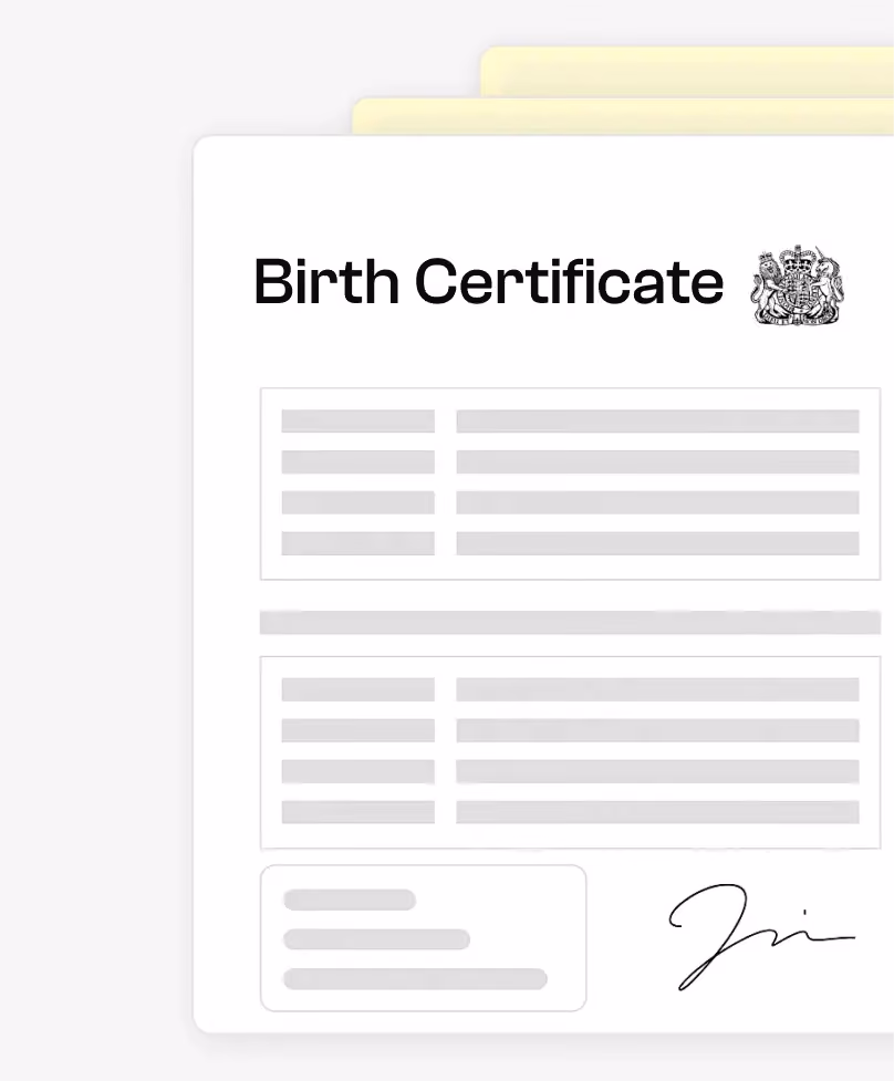 Birth certificate