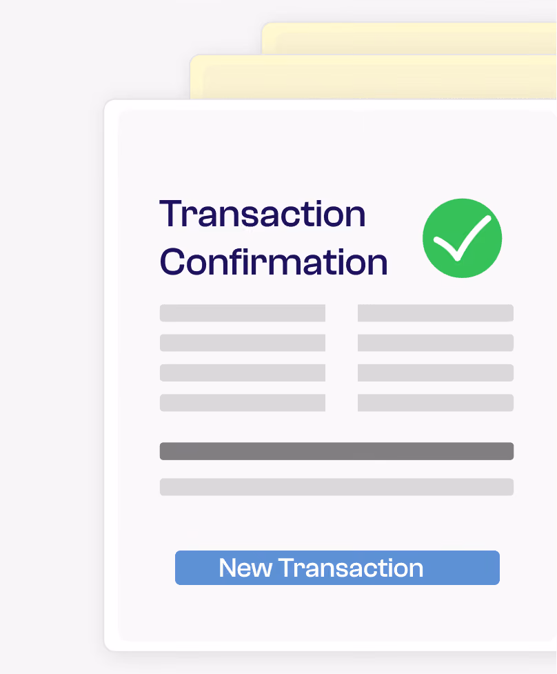 Transaction confirmation