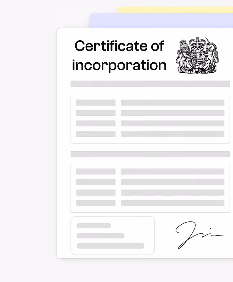 certificate of Incorporation
