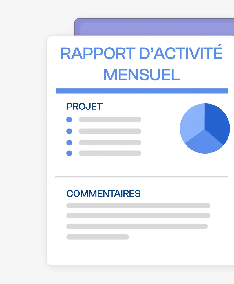 OCR rapport mensuel