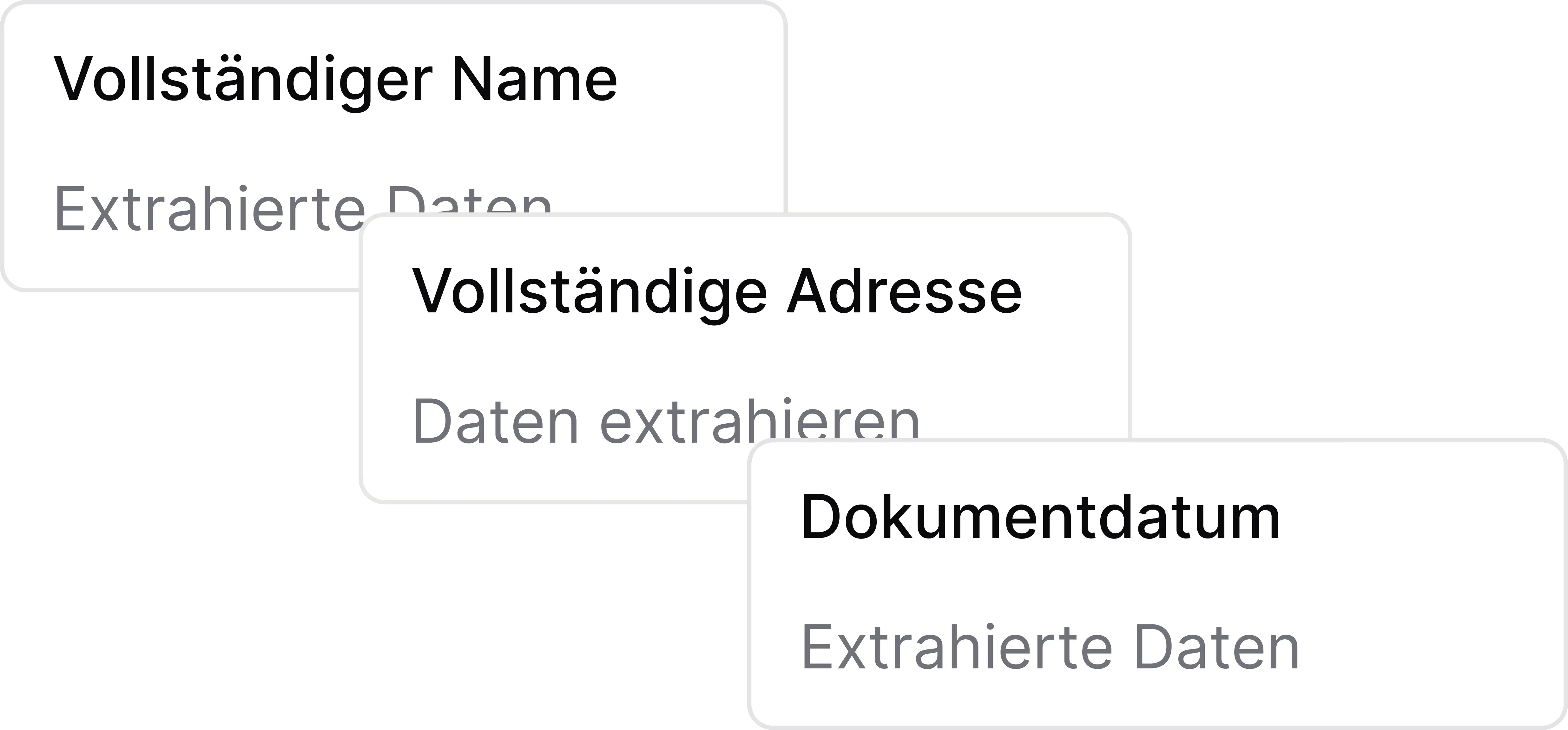Mehrsprachiges OCR für Adressnachweis