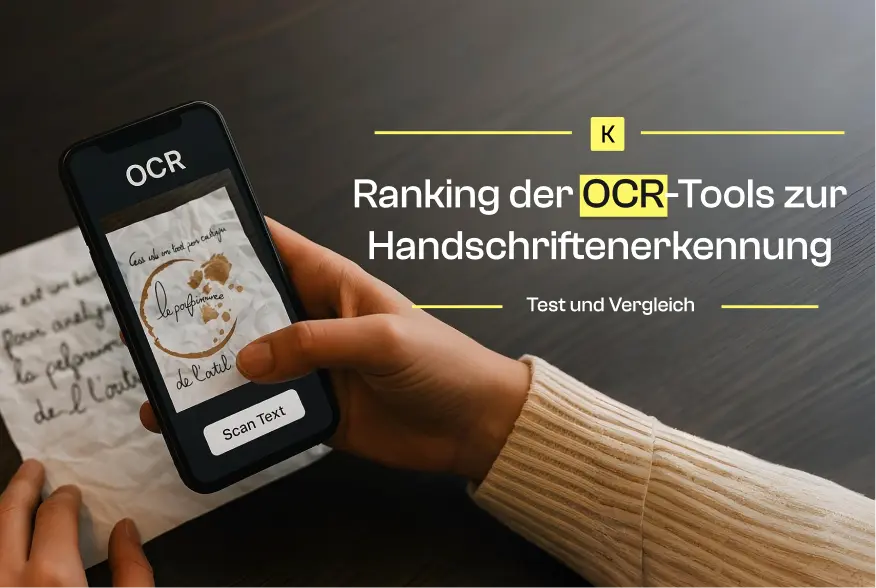OCR für Handschrift
