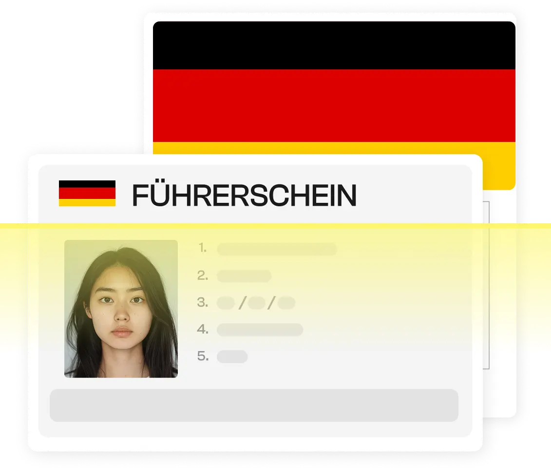 Beispiele für Führerscheine