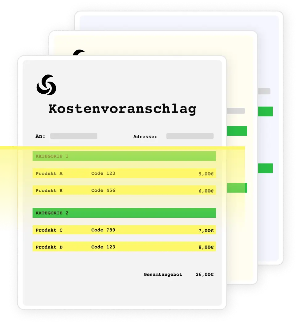 kostenvoranschlag