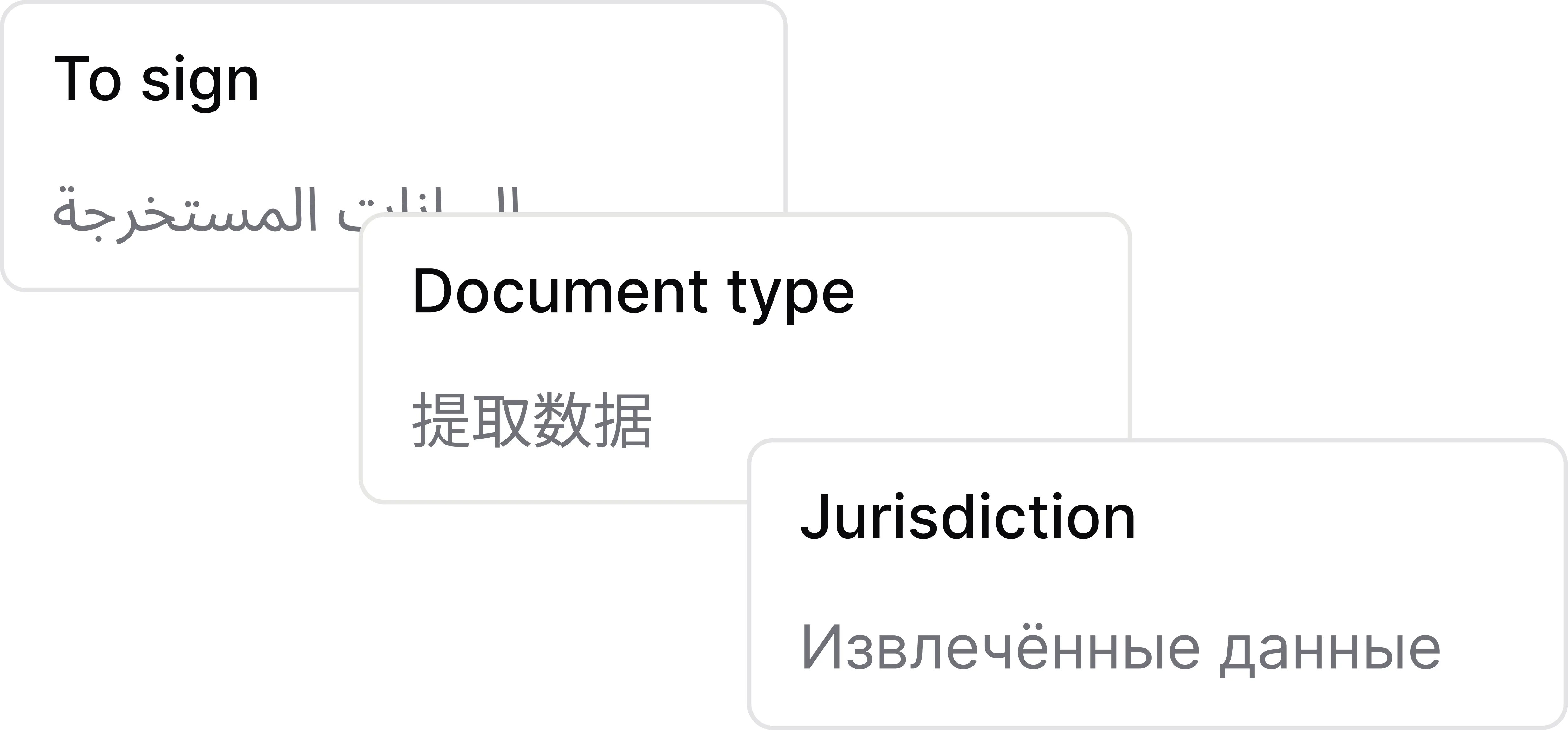 Mehrsprachige juristische OCR – automatische Übersetzung und Analyse internationaler Rechtsdokumente.