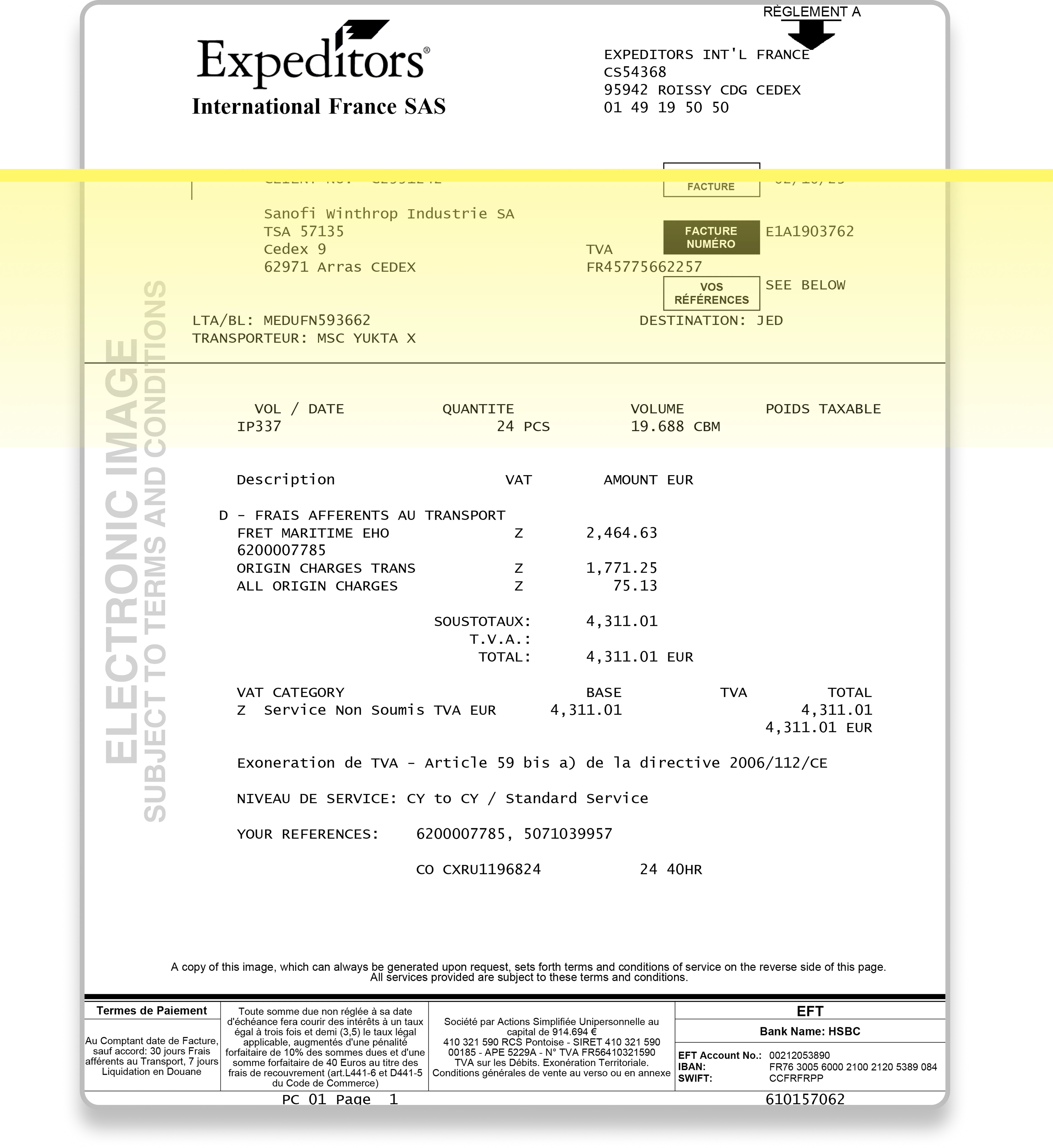 OCR-Extraktion gescannter Einkaufsrechnungen – zuverlässige Datenverarbeitung mit KI.