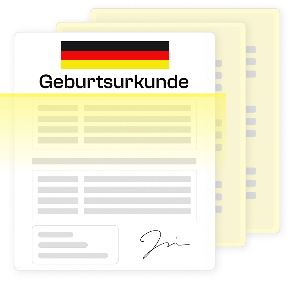 Geburtsurkunde