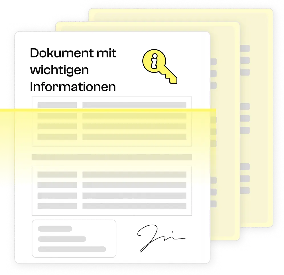 Wesentliche Informationsdokumente