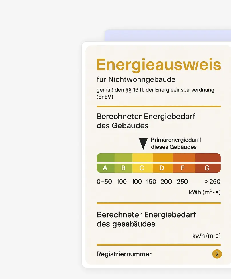 Diagnose der Energieleistung
