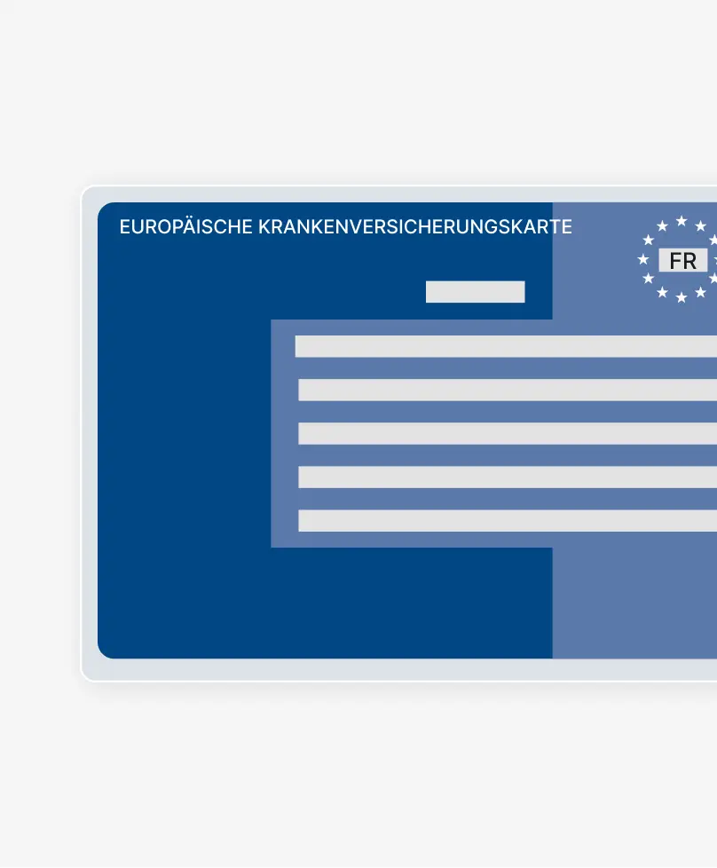Foto Europäische Krankenversicherungskarte
