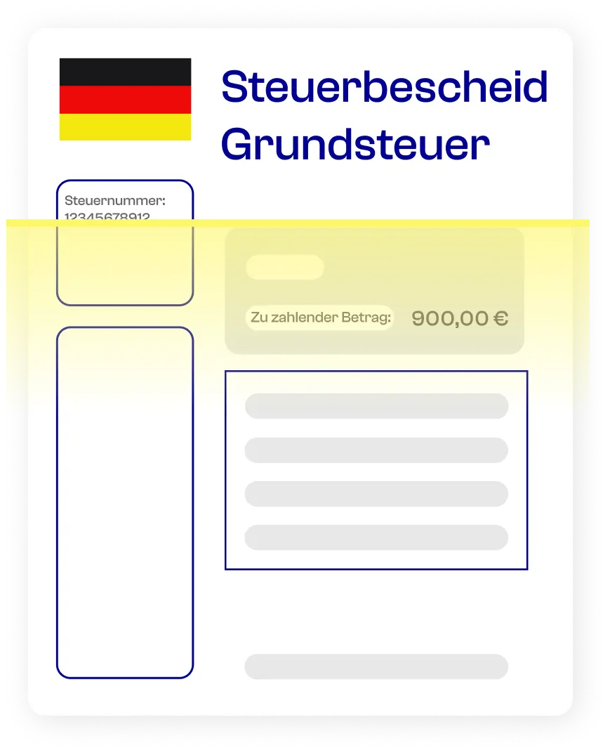Grundsteuerbescheid