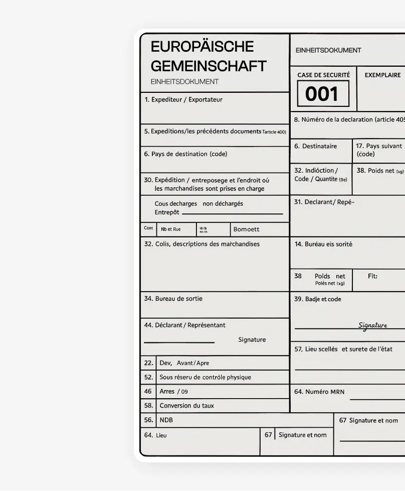 Extraktion einzelner Dokumente - DAU