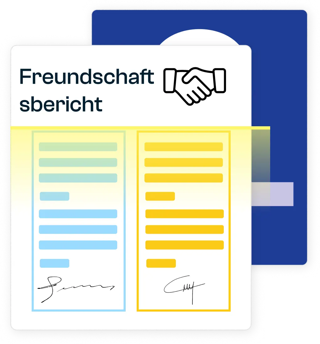 Gemeinsamer Unfallbericht