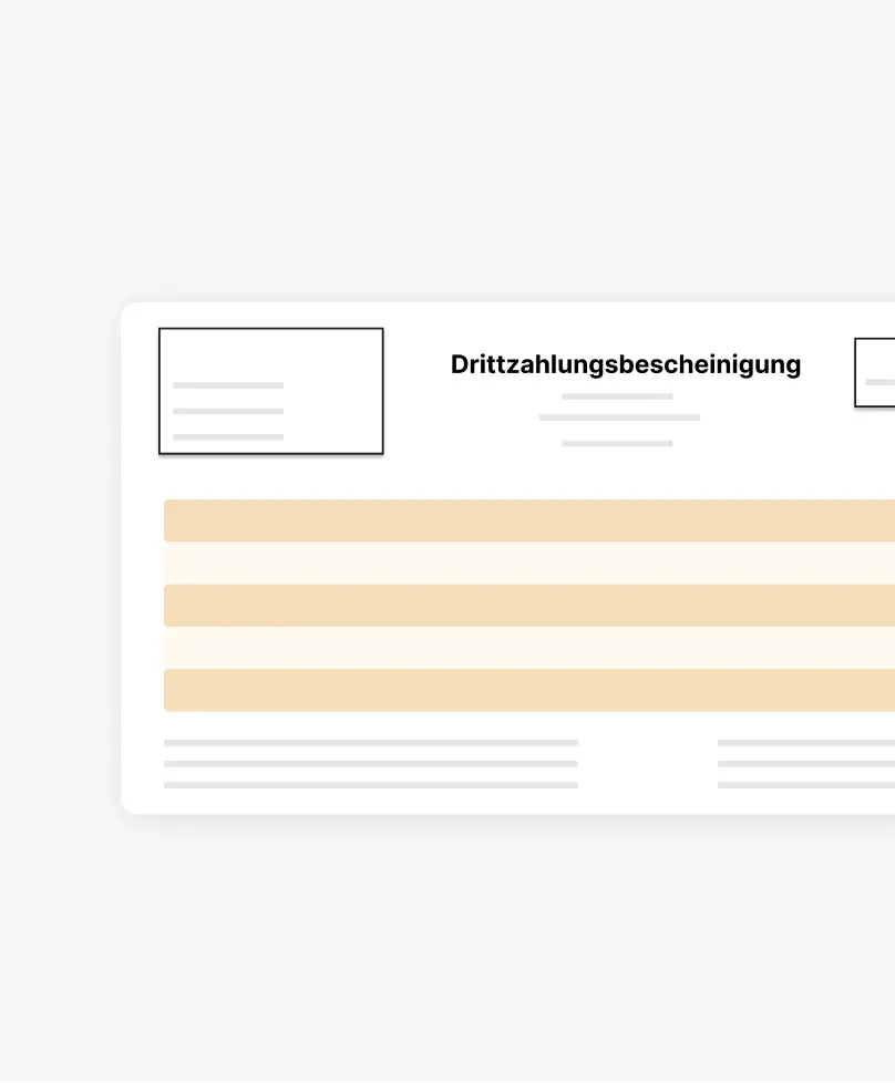 Zertifikat eines Drittzählers 