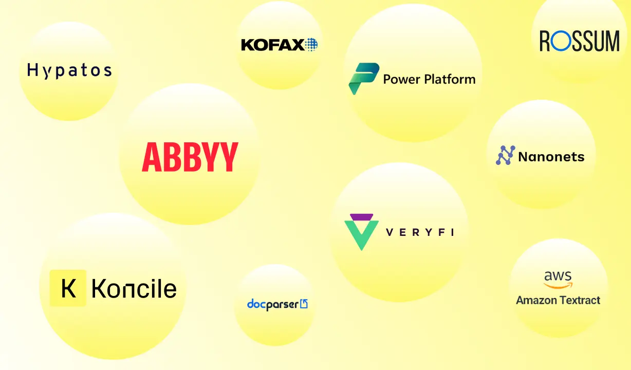 Übersicht der Top-10 KI-Tools 2025 zur Datenextraktion und Workflow-Automatisierung.