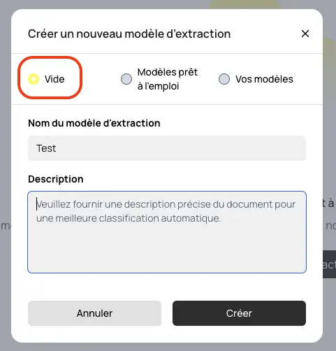 Koncile Modellname erstellen