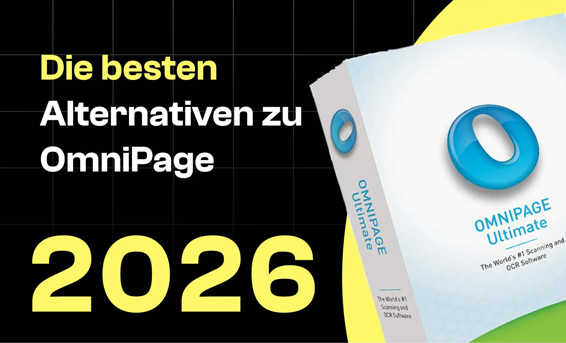 OmniPage-Vergleich mit neuen KI-OCR-Tools – Automatisierung und Texterkennung 2026.