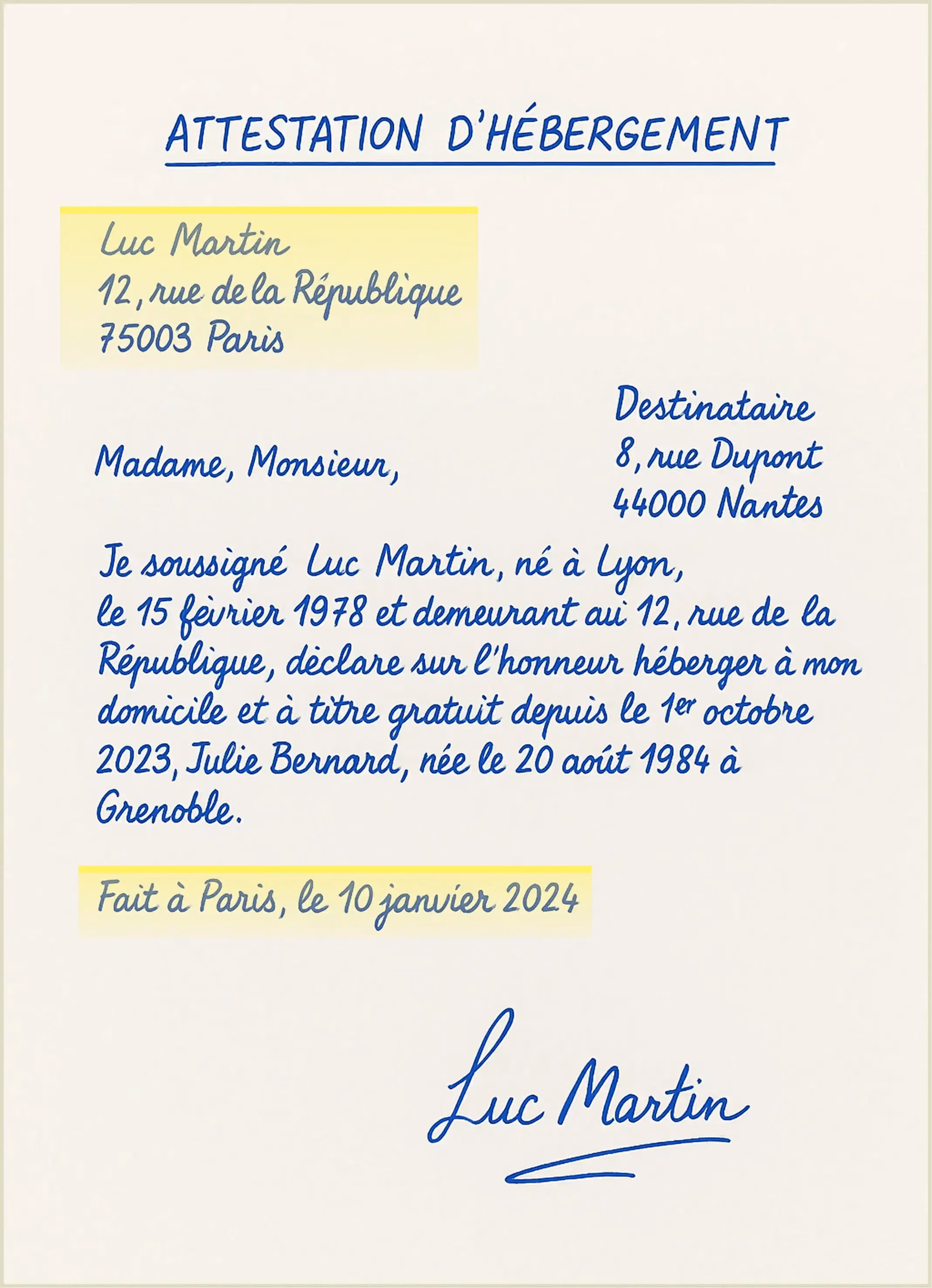 extraction manuscrit