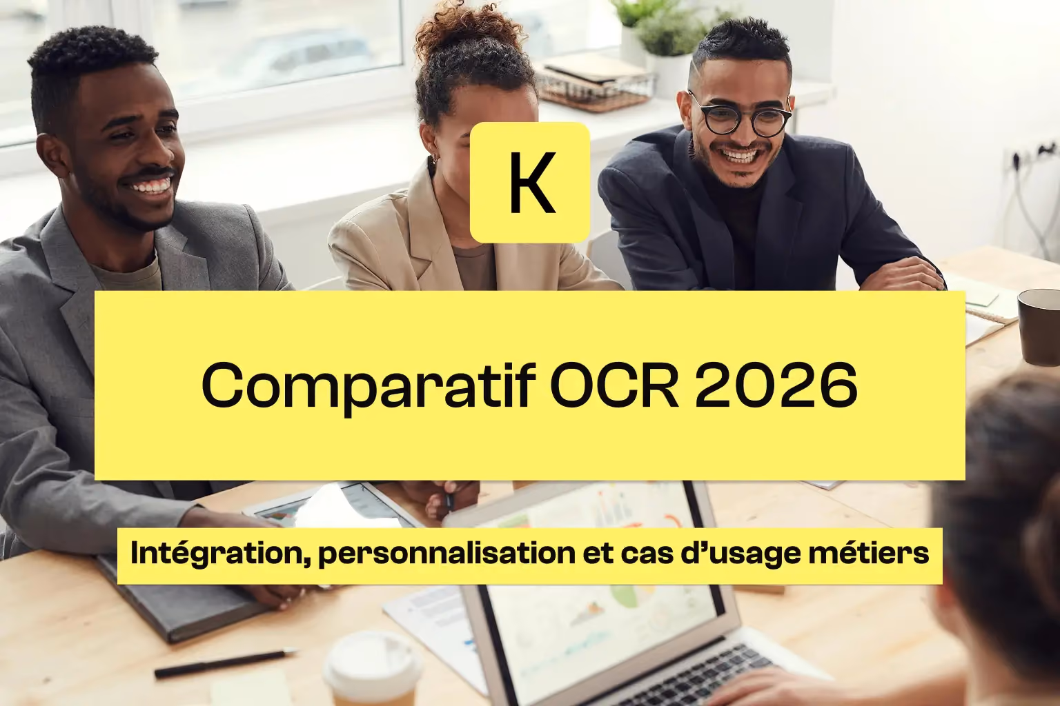 Tableau comparatif des solutions OCR 2026 : Koncile, Nanonets, Klippa, Readiris — critères techniques et fonctionnels.