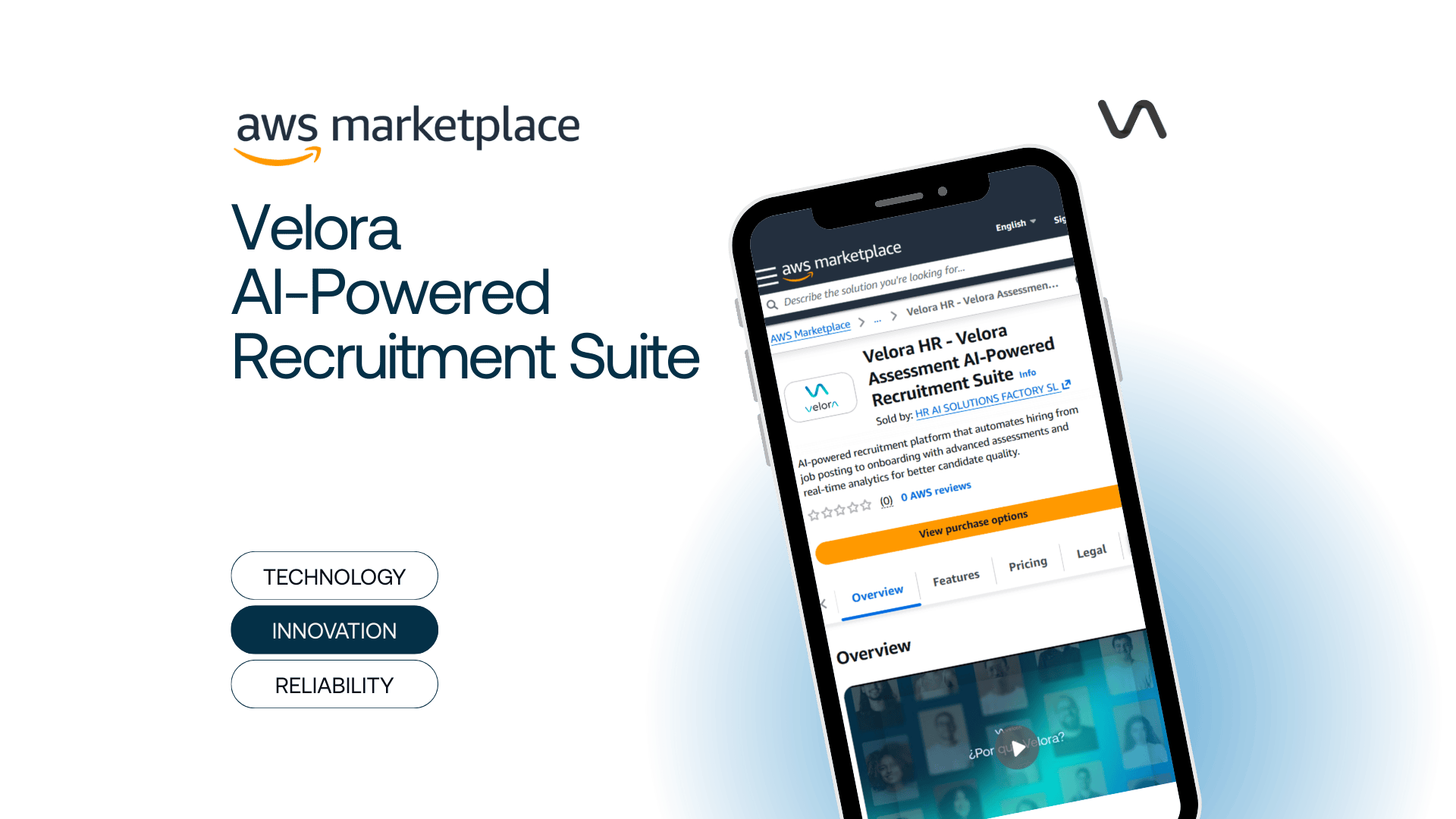 Velora HR ahora disponible en AWS Marketplace: Revoluciona la contratación con IA