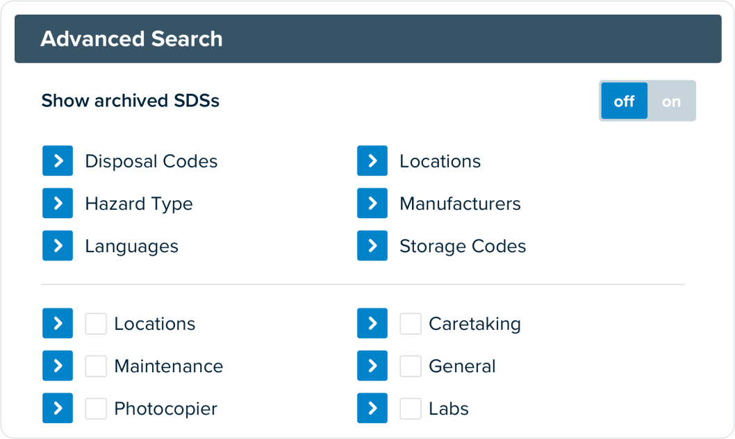 Manage and organize your SDSs across a multi-yard operation.