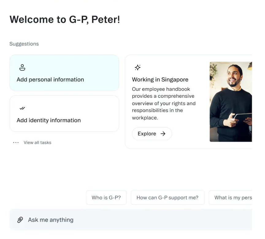 Image of Globalization Partners UX