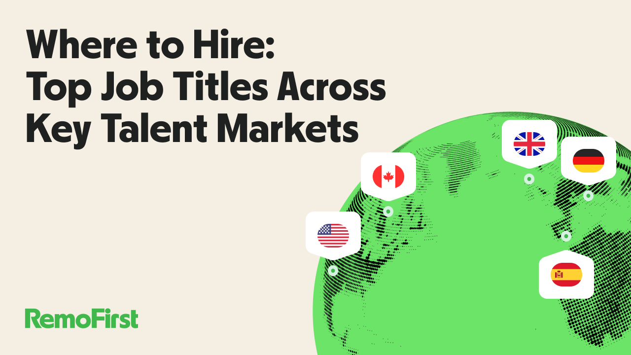 Where to Hire: Top Job Titles Across Key Talent Markets
