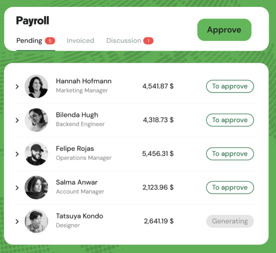 RemoFirst UX example