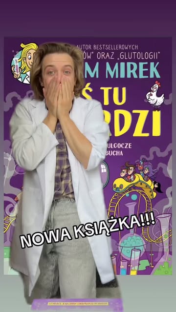 Okładka rolki: czujecie? to zapach premierowej książki, podupadającego lunaparku, zagadki kryminalnej i OGROMNEJ po