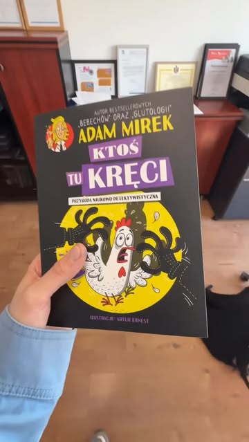 Okładka rolki: po raz czwarty widzę swoją książkę pierwszy raz