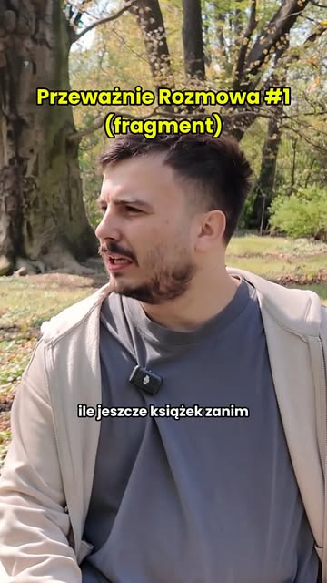 Okładka rolki: napisz w komentarzu ADAM, to otrzymasz na priv całą rozmowę :3  #wywiad #adammirek #ksiazki