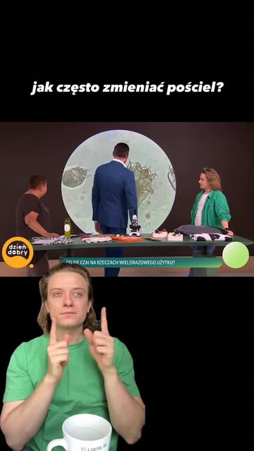 Okładka rolki: co żyje w twoim łóżku?  @dziendobrytvn
