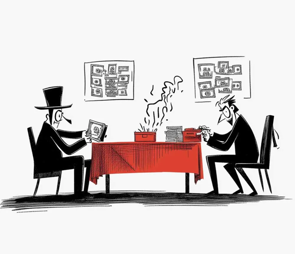 Illustration of hidden money laundering activity within digital payment systems