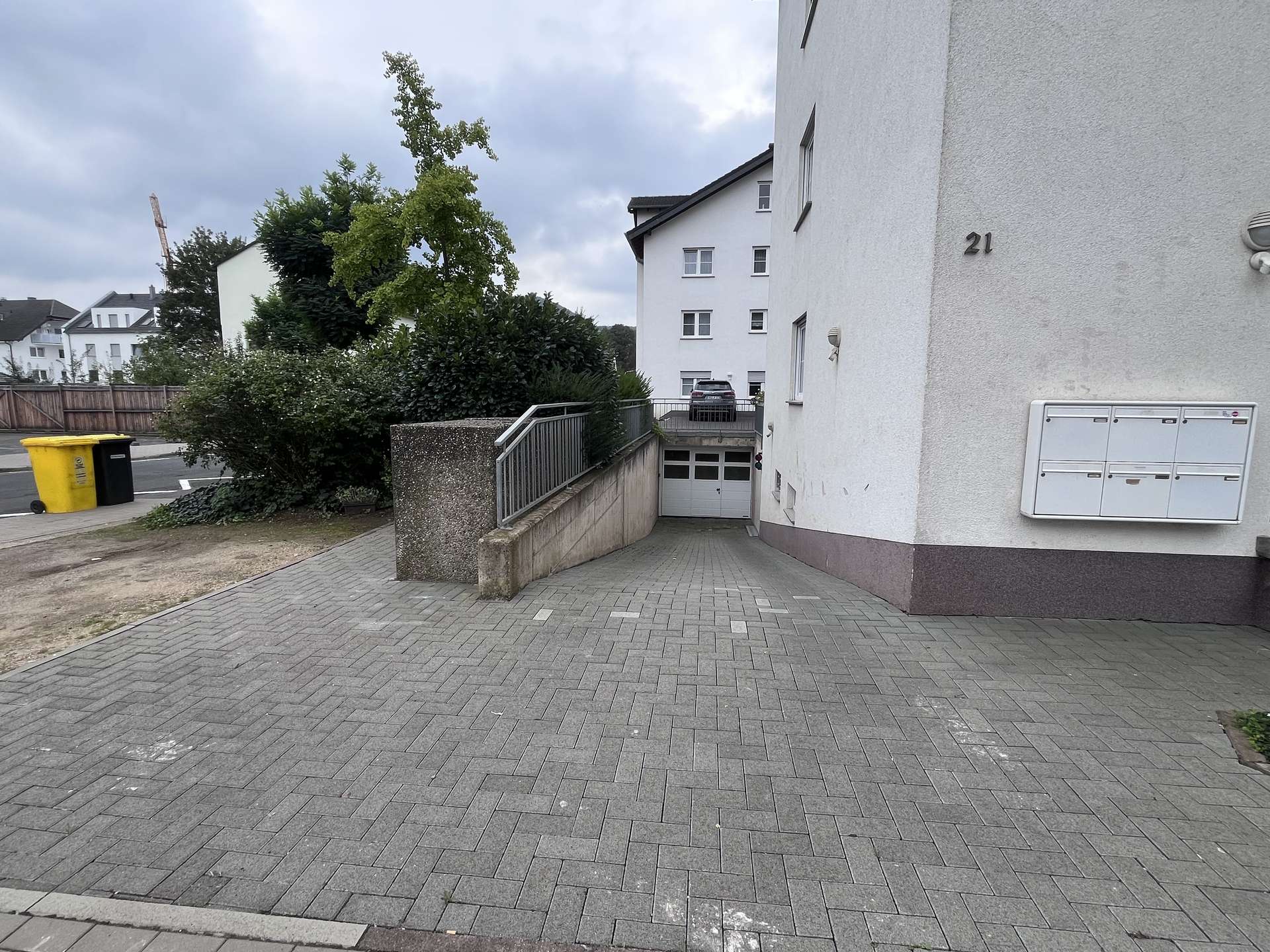 Zufahrt Tiefgarage