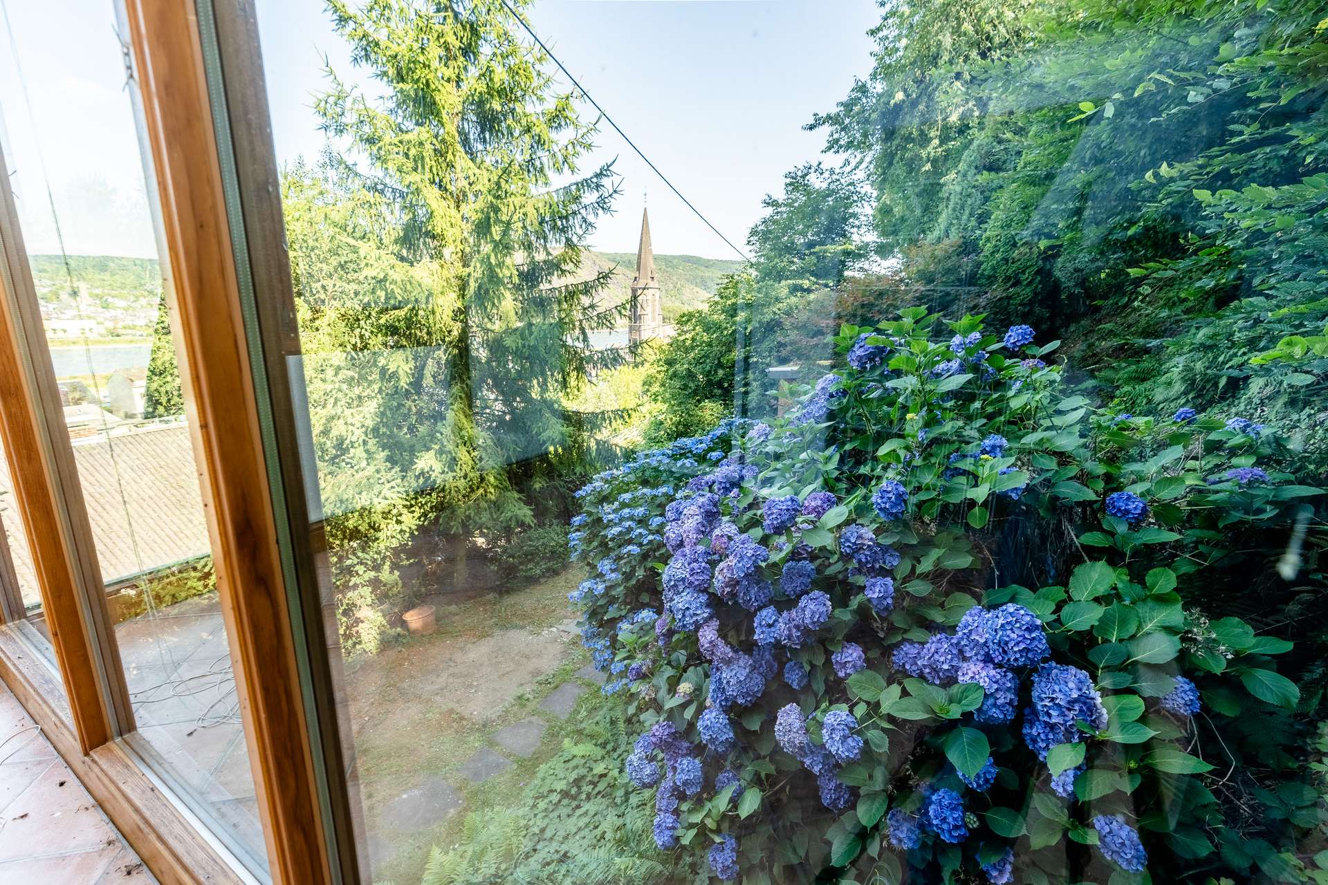 Ausblick Wintergarten
