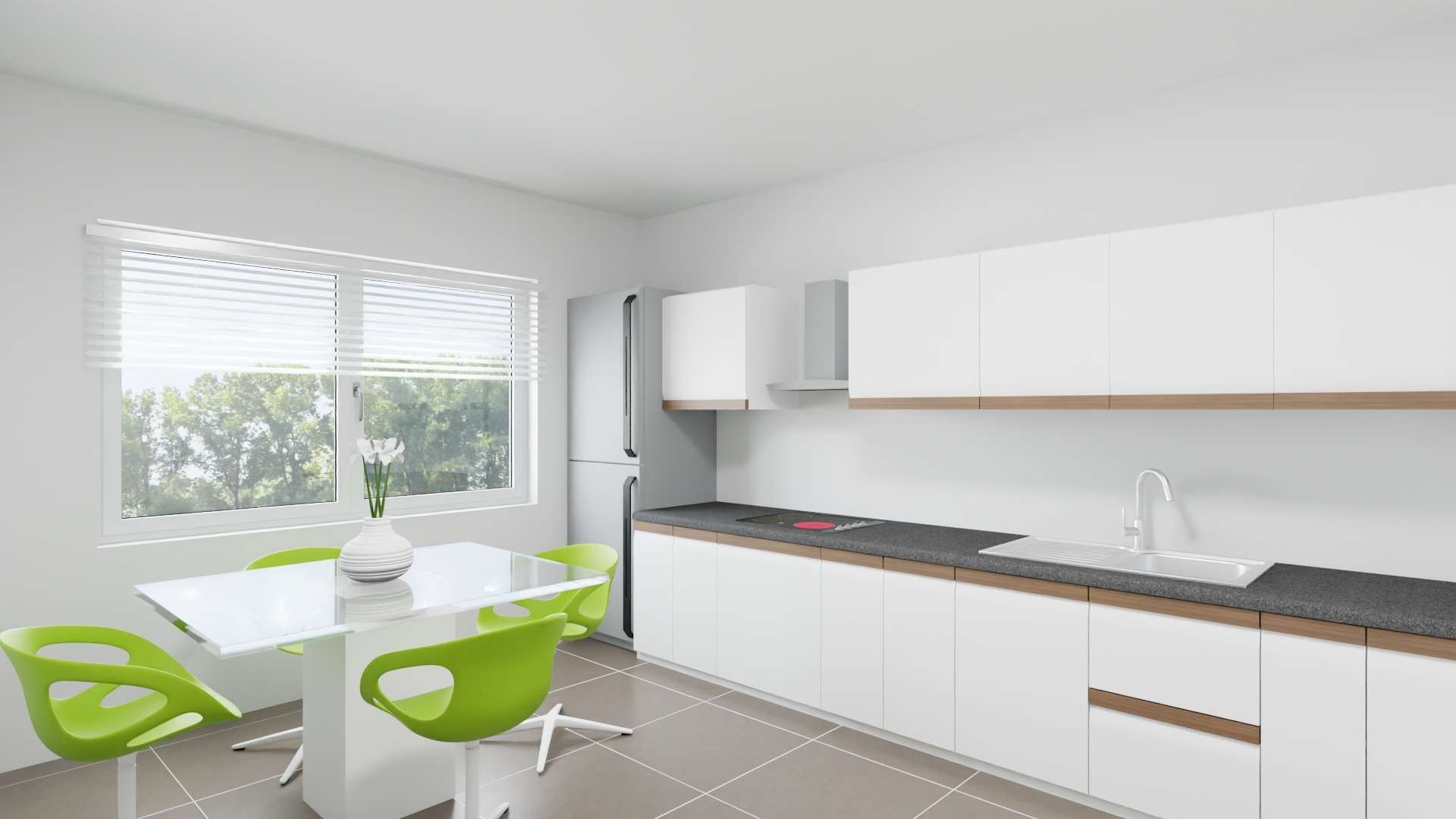 16 - Visualisierung Küche 2.OG