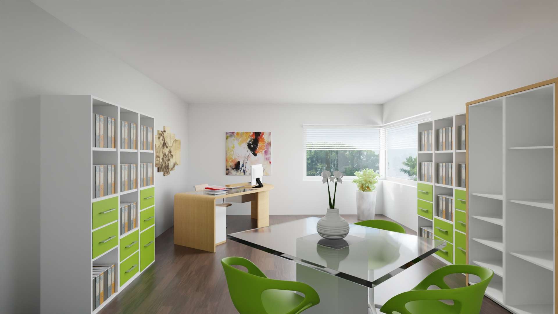 08 - Visualisierung Büro DG