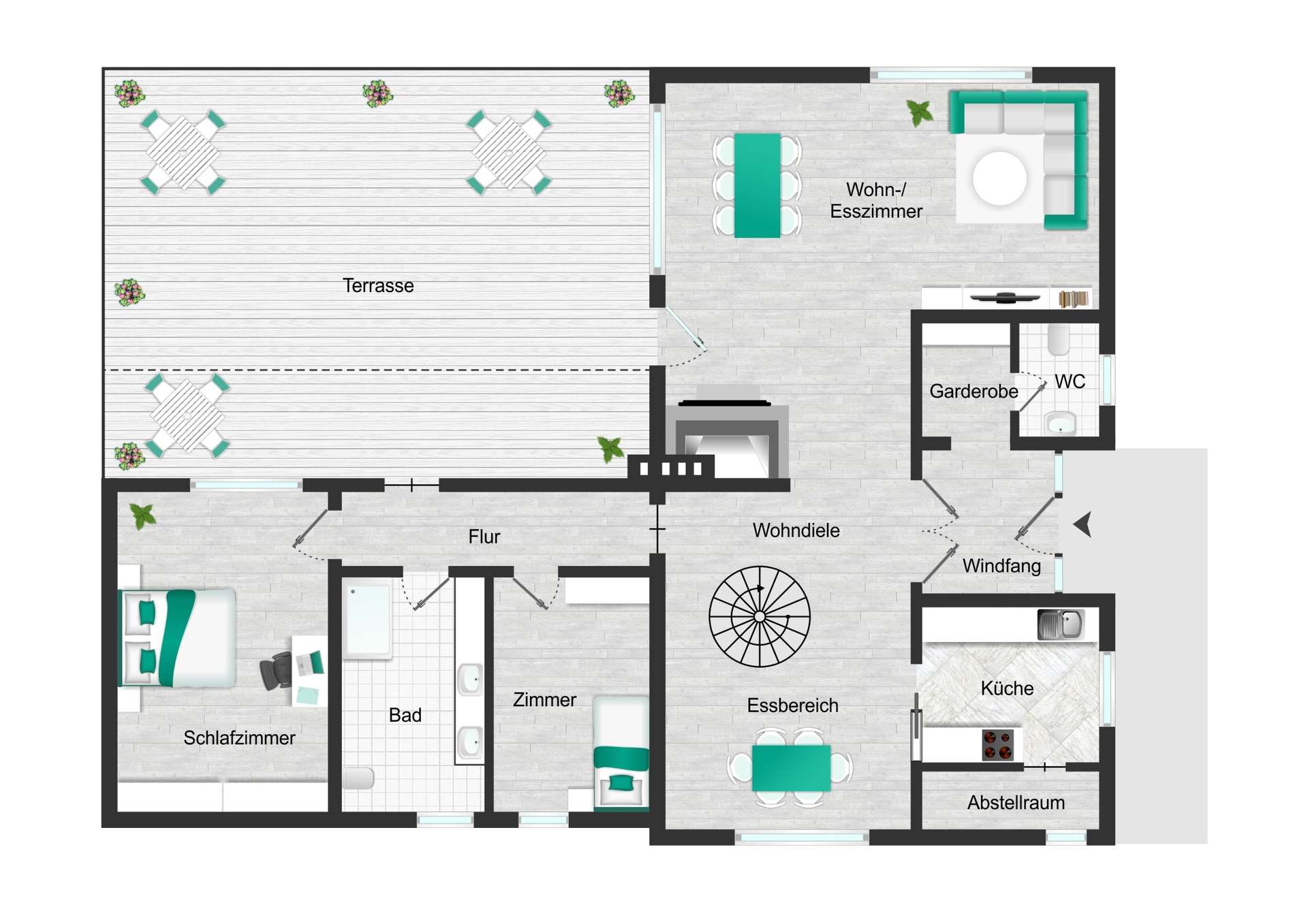 Grundriss EG