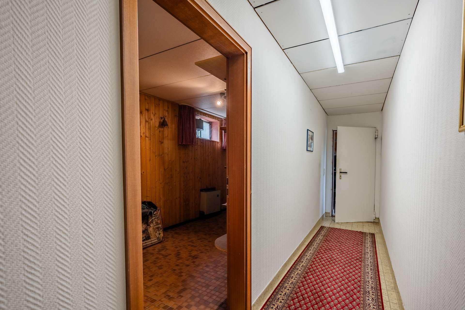 Flur im Kellergeschoss