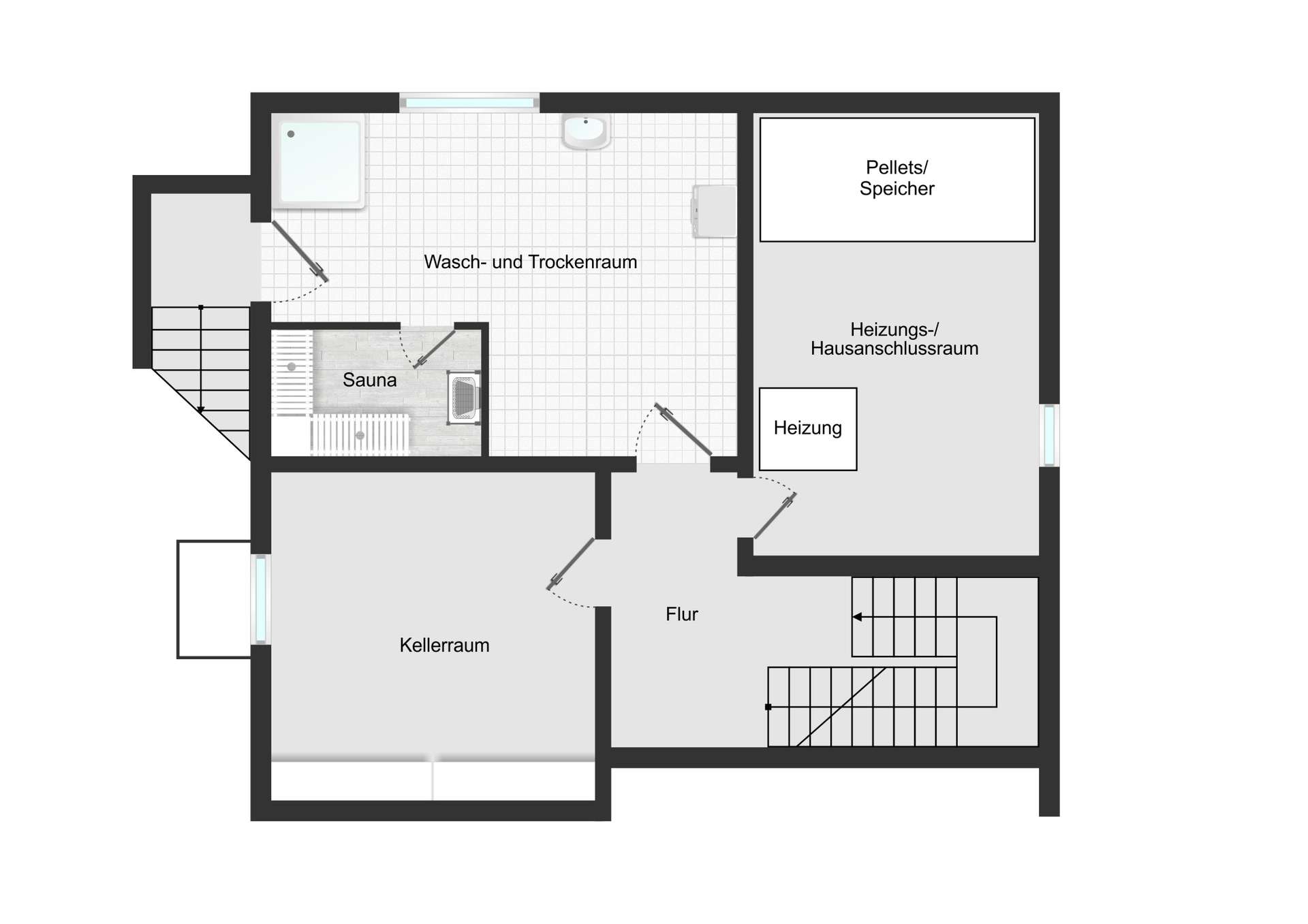 Grundriss Kellergeschoss