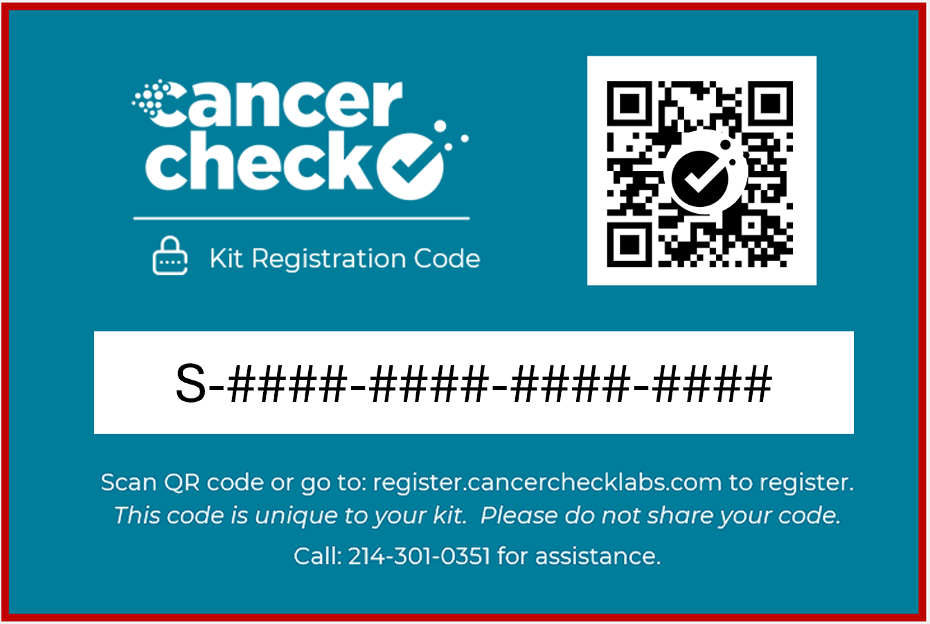 Registration Card Back with QR Code