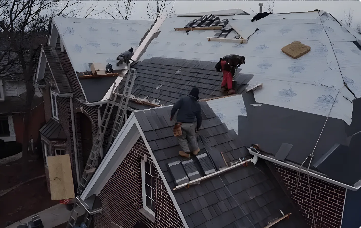Composite Slate Roofing Installation & Replacement in Greater Chicago |  DaVinci, Brava Premium Synthetic Slate Systems