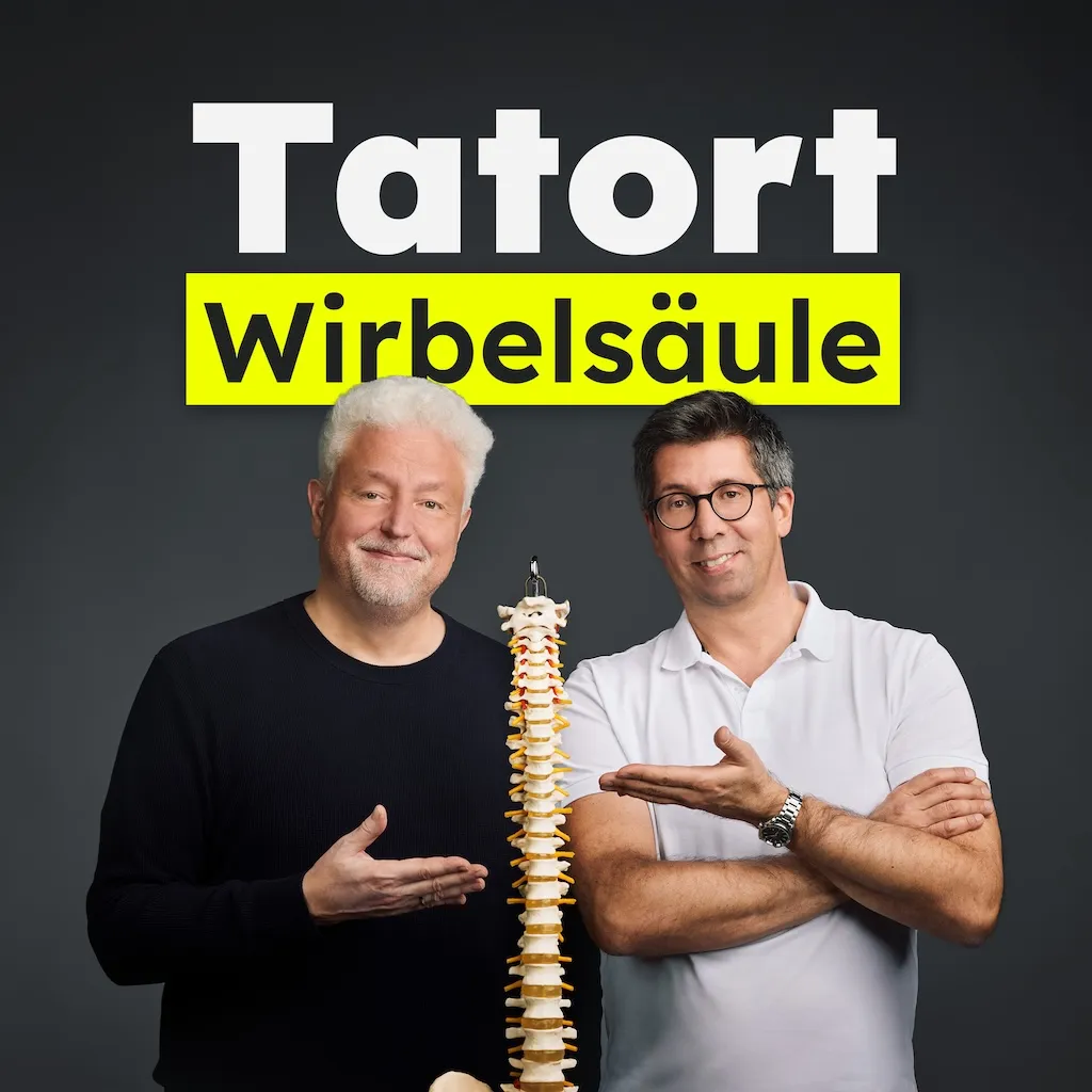 Cover des Podcasts "Tatort Wirbelsäule"