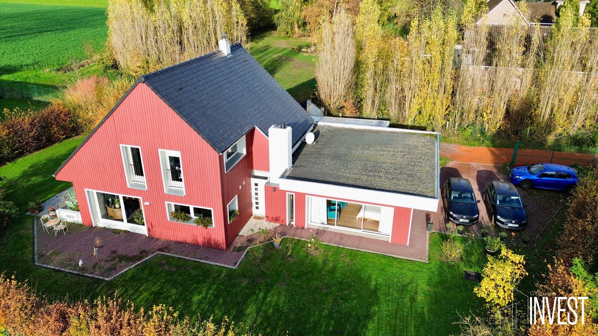 Maison familiale lumineuse, dans la campagne de Linselles