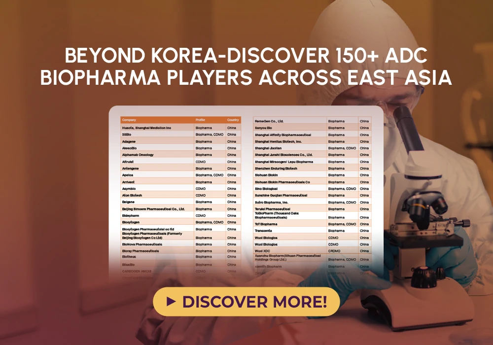 ADCbio2026: e-Book: Beyond Korea-Discover 120+ ADC Biopharma Players Across East Asia
