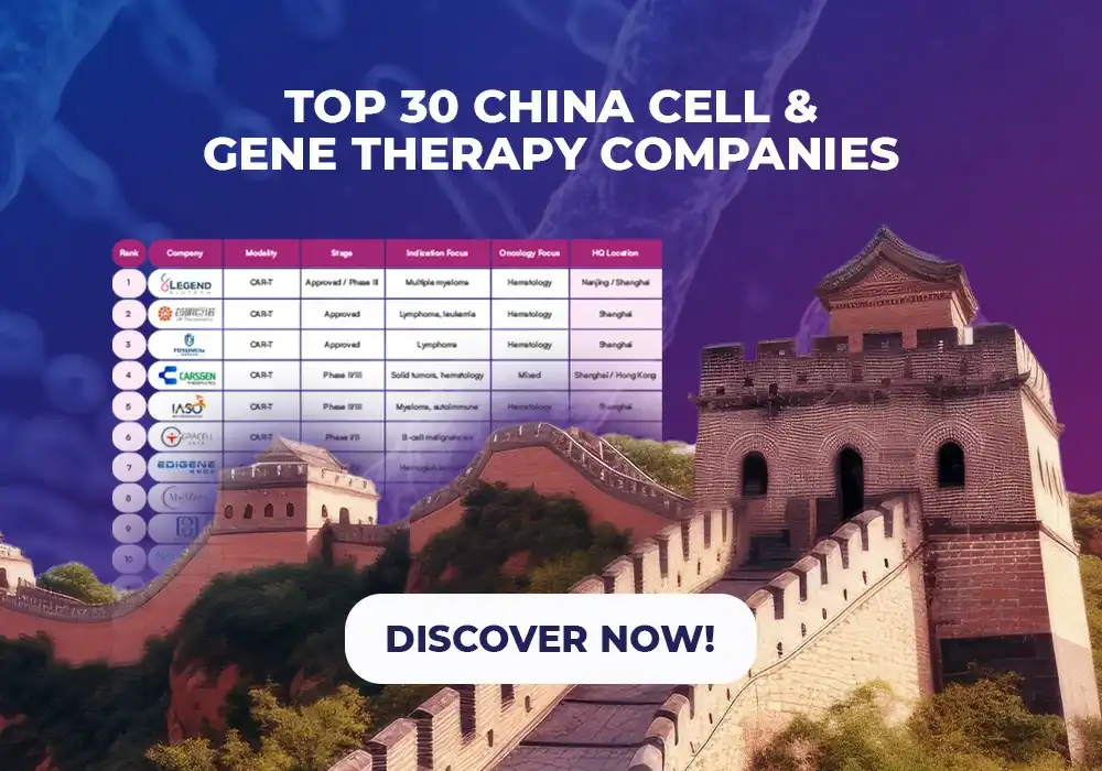 CGTWA2026: e-Book: Top 30 China Cell & Gene Therapy Companies