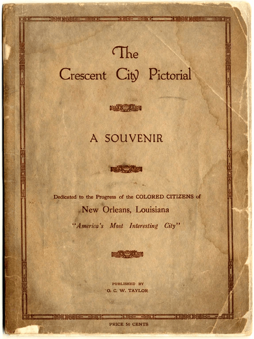 Front cover of the Crescent City Pictorial, 1926.