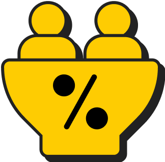 conversion rate icon
