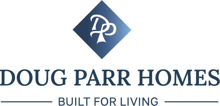 Doug Parr Homes | Build for Living | North Fort Worth Home Builder | Logo